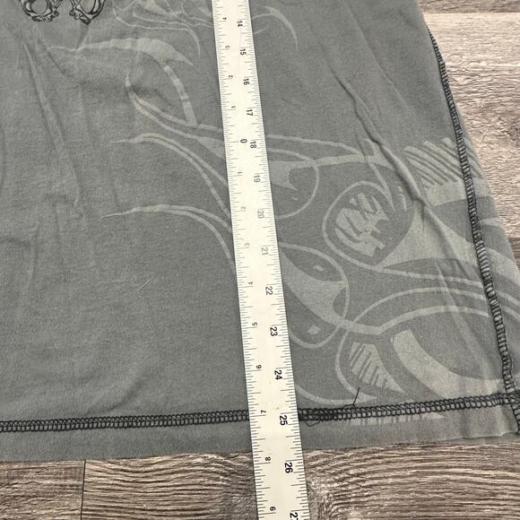 Y2K Chase Authentics JJ 48 Team Lowes Racing Gray Black Mens L Mallgoth T-Shirt - Picture 8 of 9